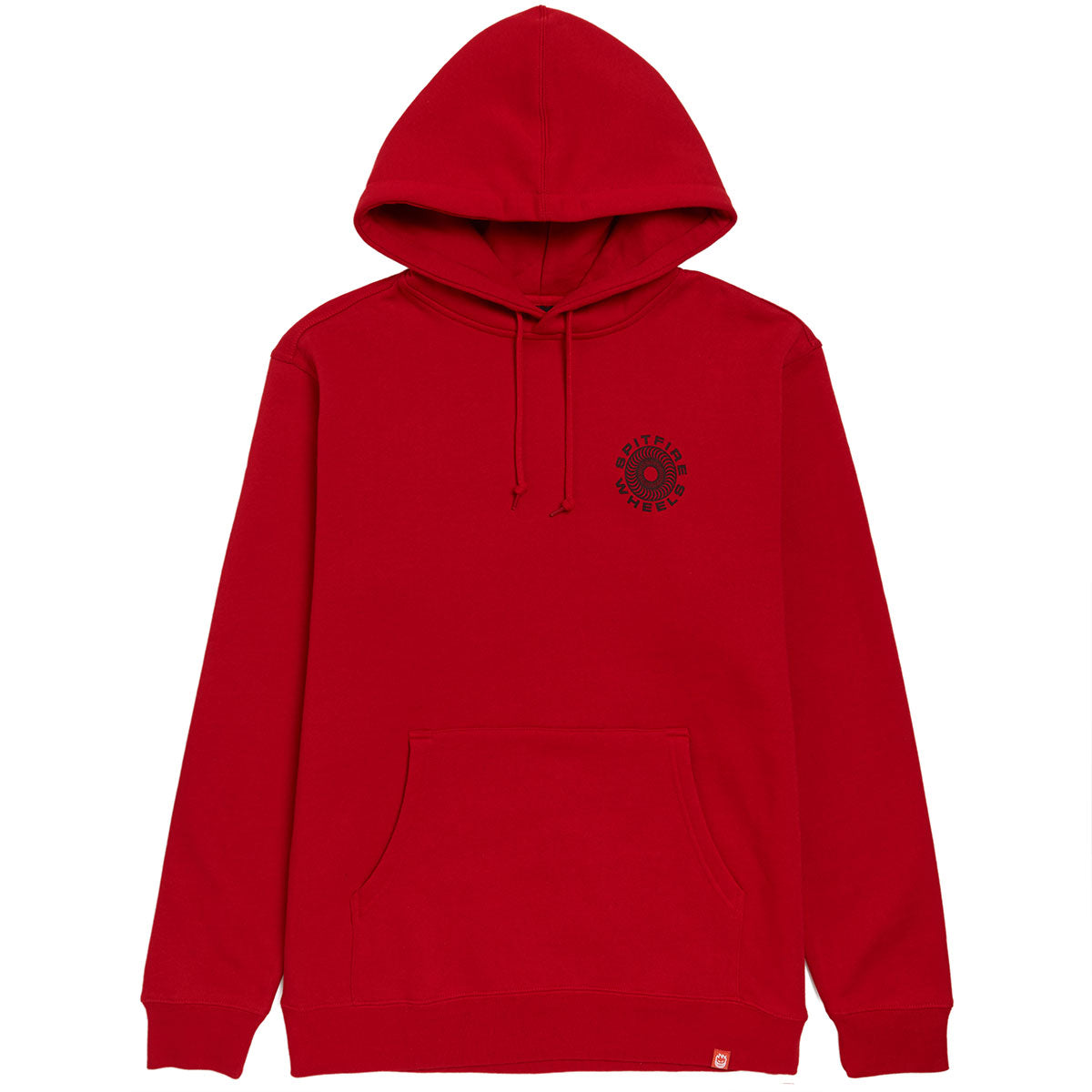 Spitfire Classic '87 Swirl Fill Hoodie - Scarlet/Black/White image 2