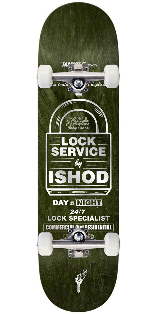 Real Ishod On Lock Skateboard Complete - 8.38