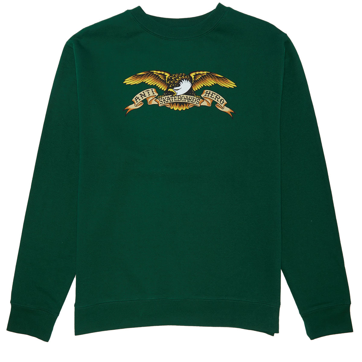 Anti-Hero Eagle Sweatshirt - Dark Green/Black Multi Color image 1