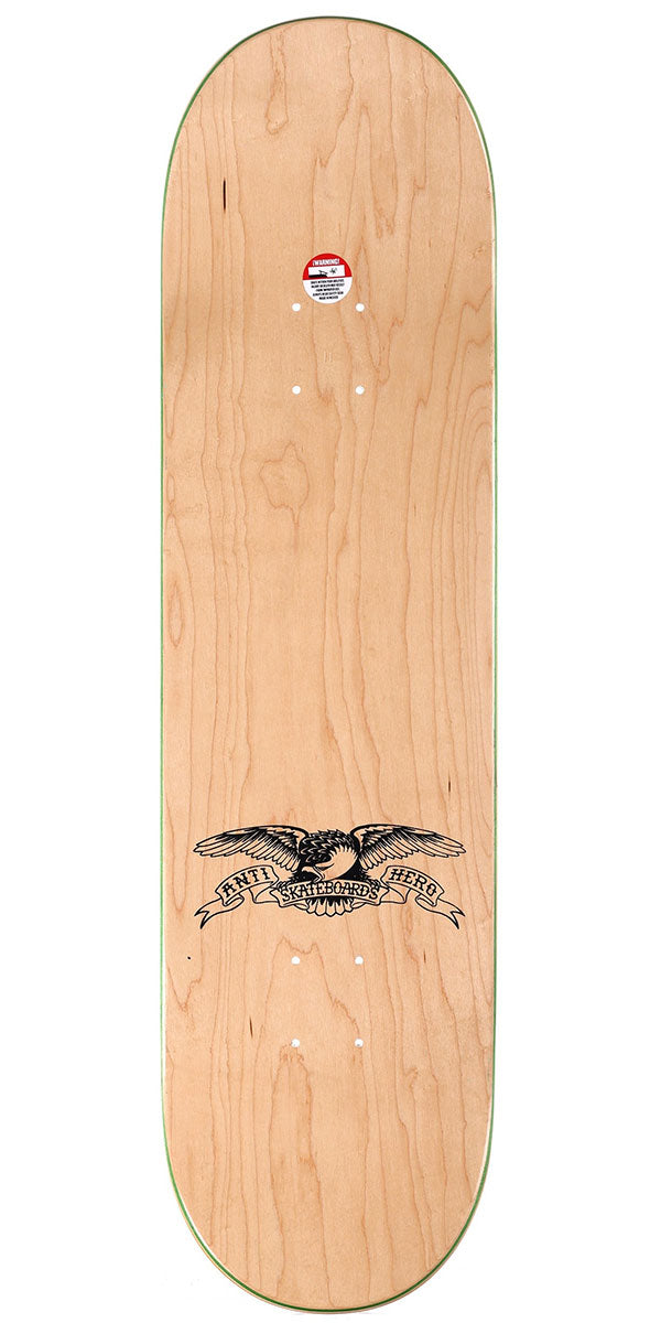 Anti-Hero x Greensleeves Grant Skateboard Deck - 8.50