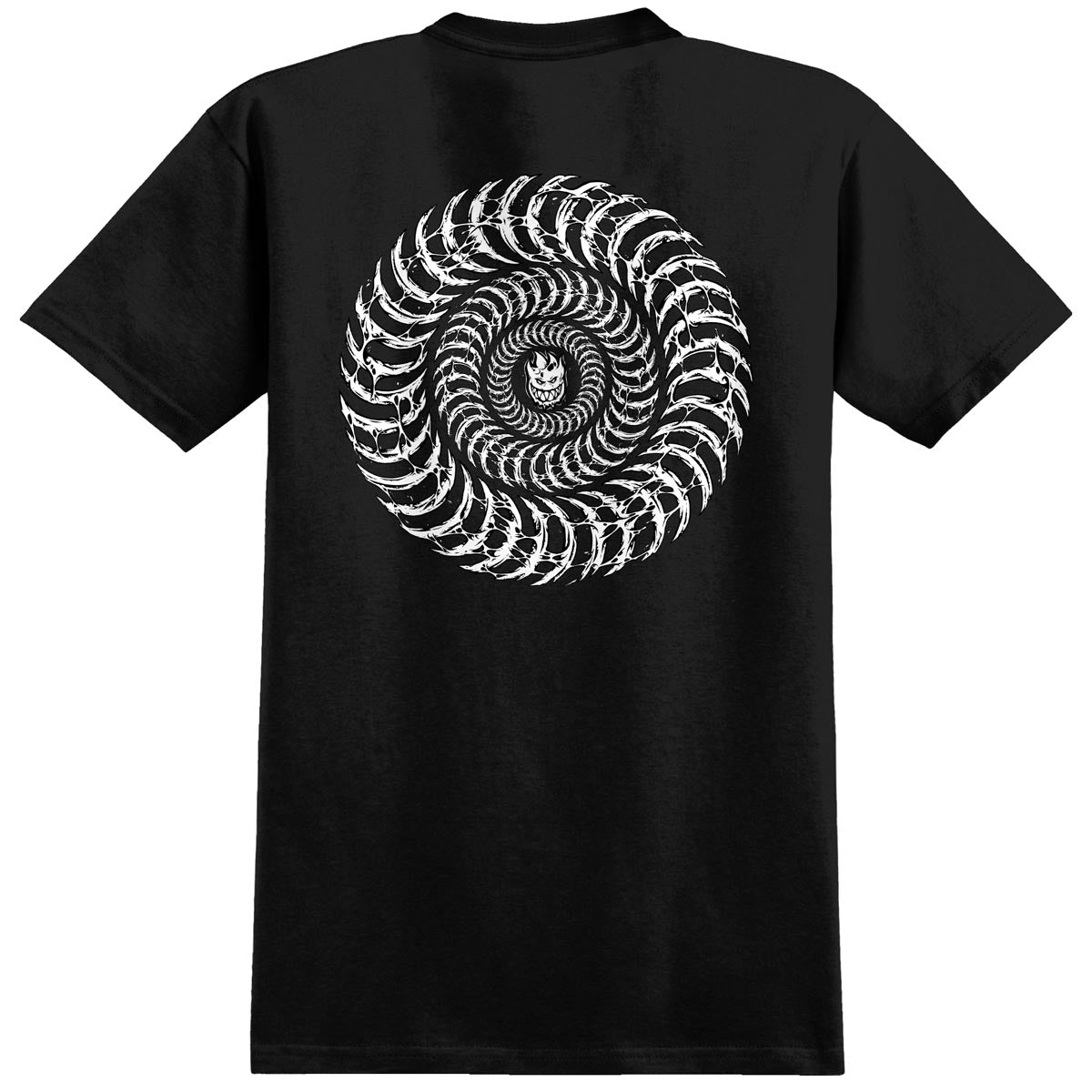 Spitfire Decay Classic Swirl T-Shirt - Black image 1
