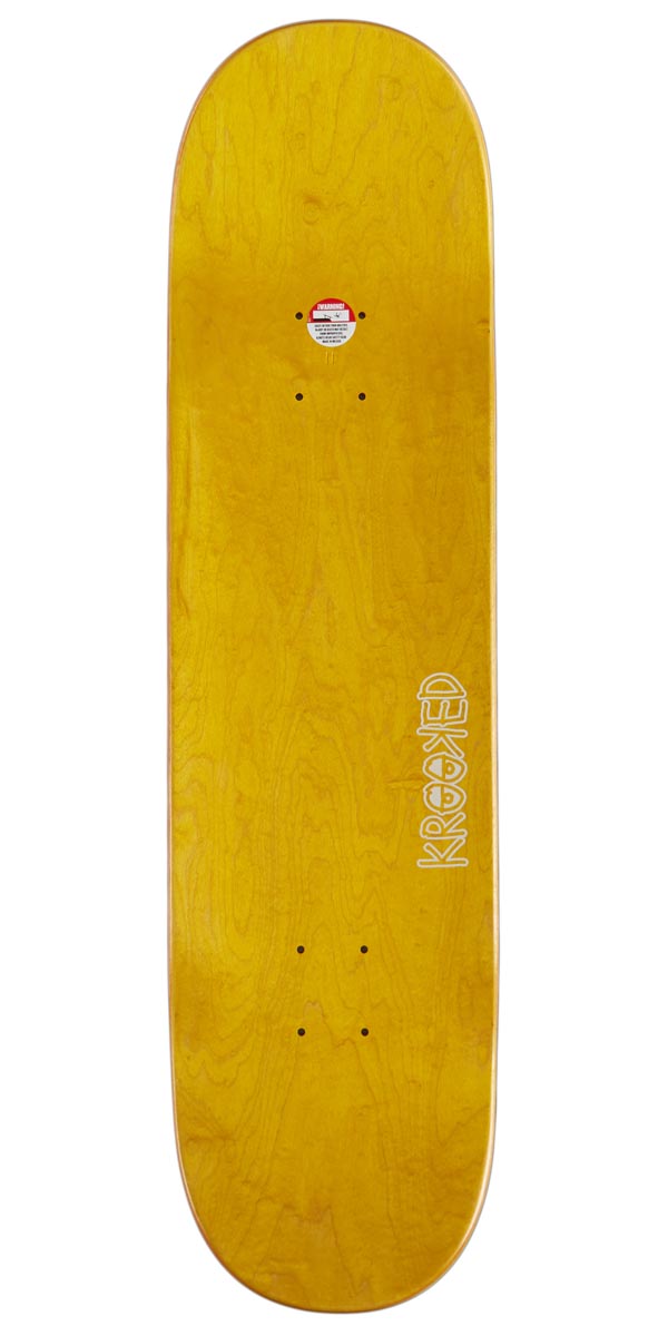Krooked Manderson Bone Skateboard Deck - 8.38