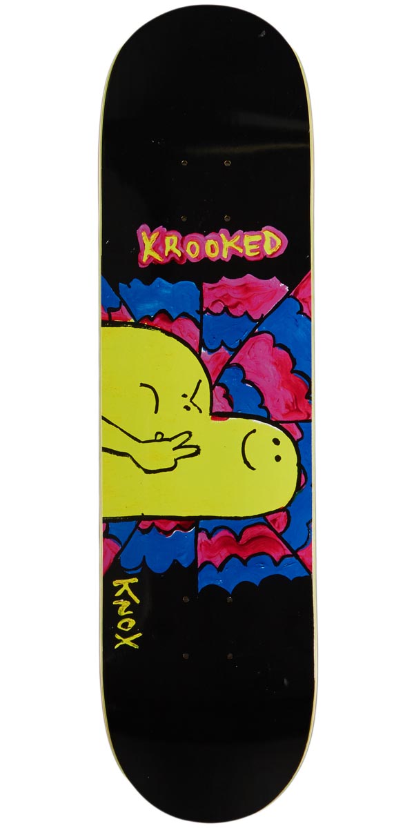 Krooked Knox Greetings Skateboard Deck - 8.12