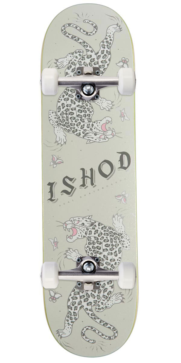 Real Ishod Cat Scratch Twin Tail Skateboard Complete - Glitter - 8.25