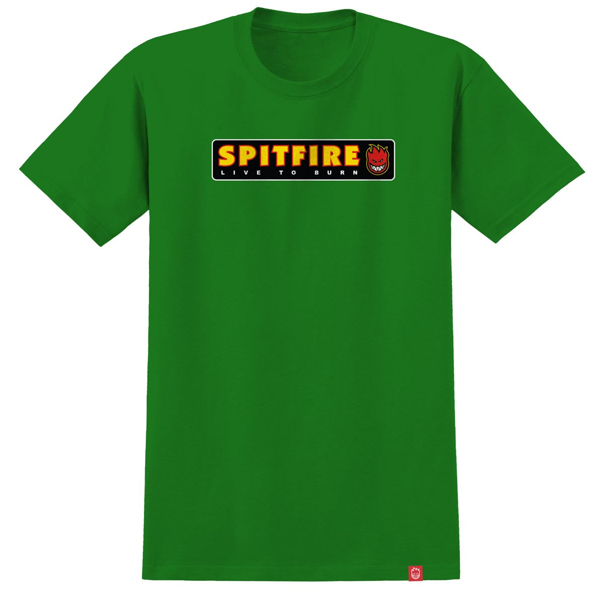 Spitfire Youth Ltb T-Shirt - Kelly/Multi Color image 1