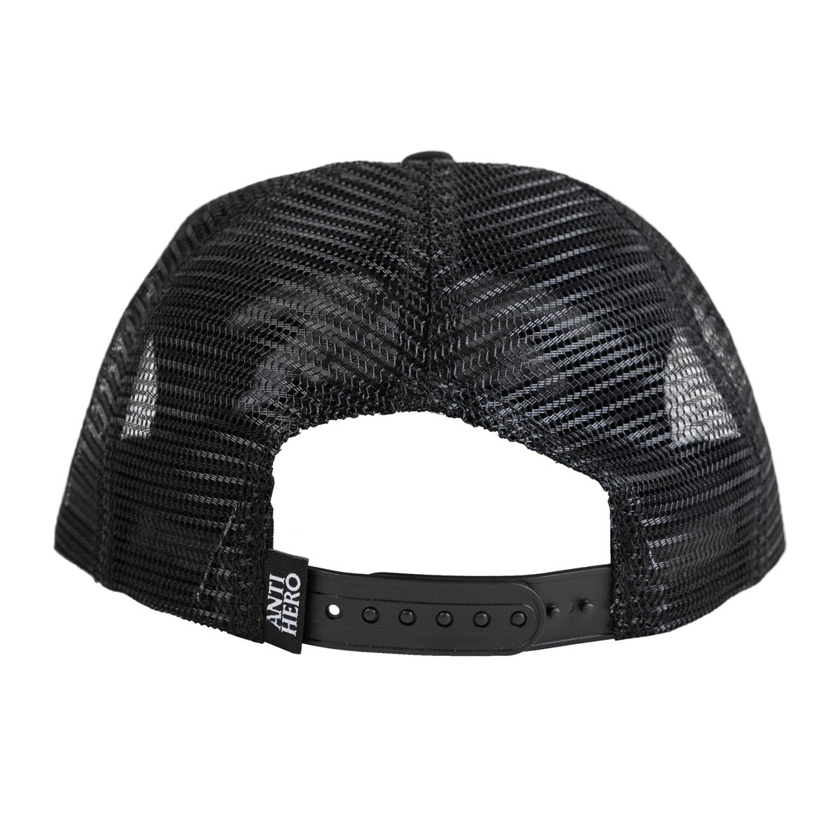 Anti-Hero Basic Eagle Snapback Hat - Black/Charcoal image 2