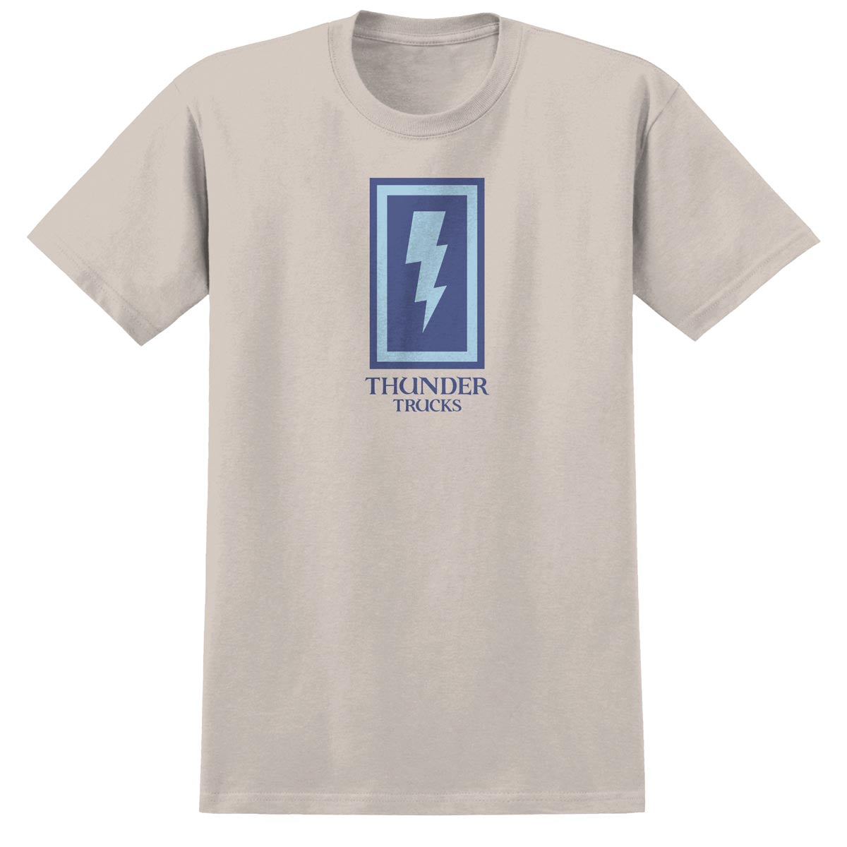 Thunder Boxed Bolt T-Shirt - Natural/Blue image 1