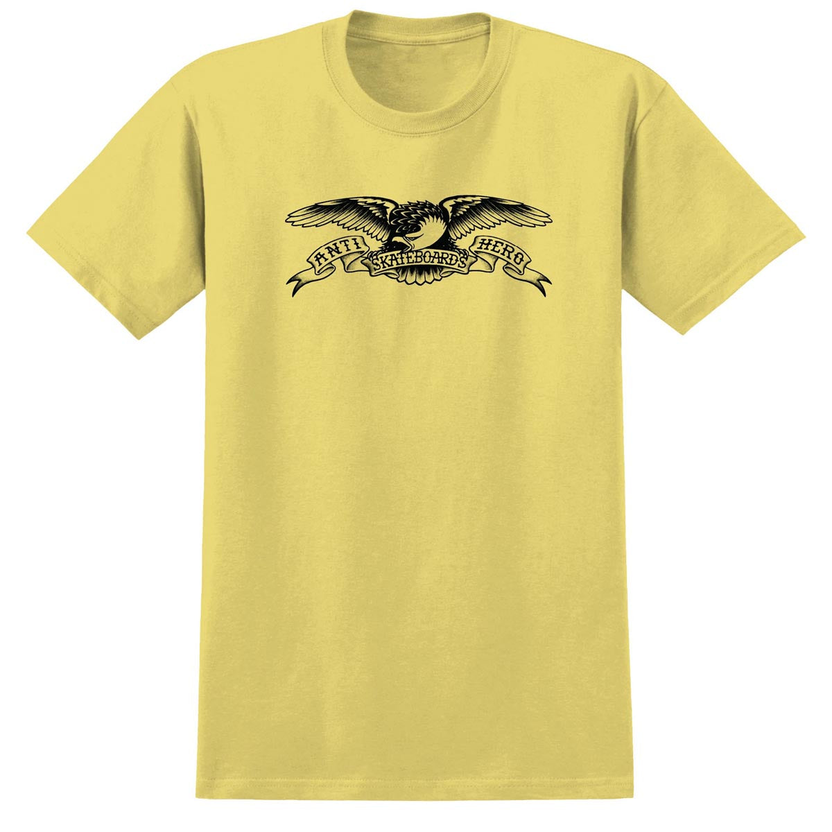 Anti-Hero Basic Eagle T-Shirt - Cornsilk/Black image 1