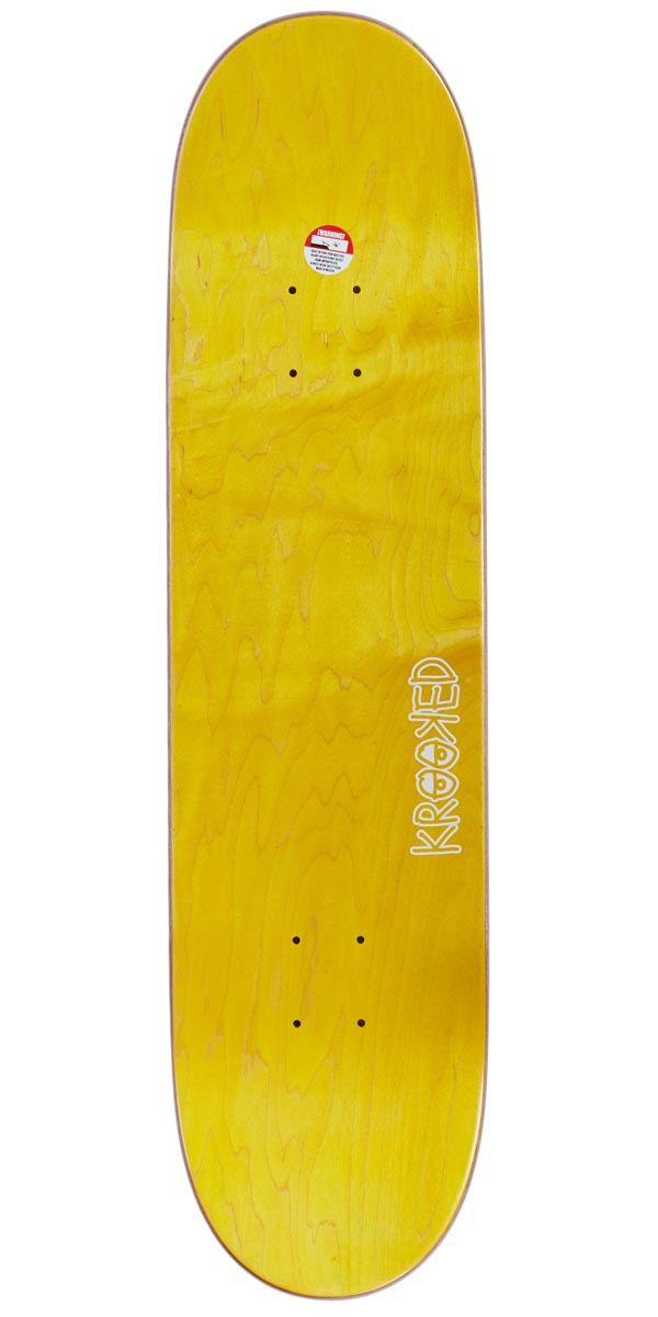 Krooked Cromer Redacted Skateboard Deck - 8.06