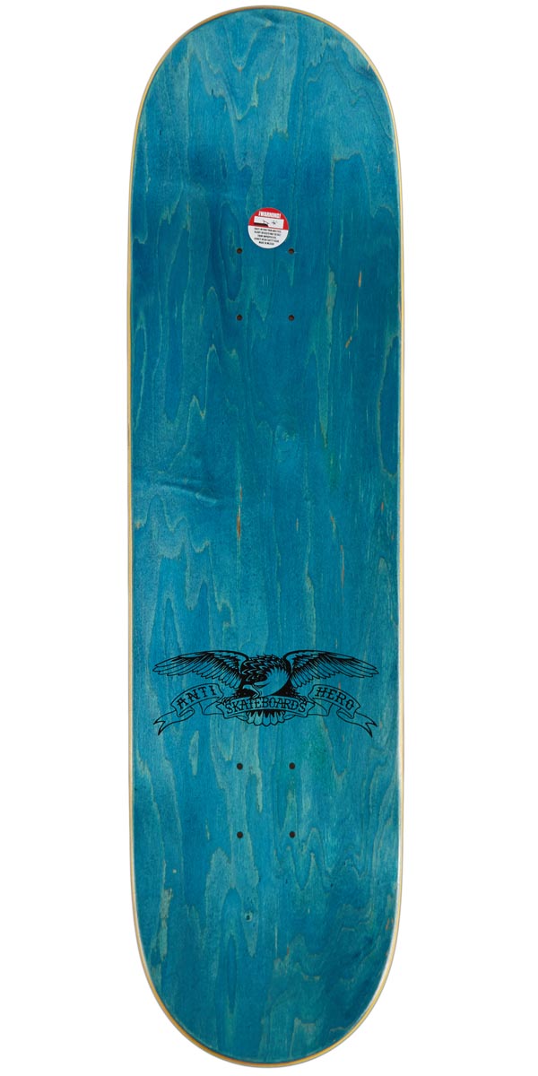 Anti-Hero Misregistered Eagle II Skateboard Deck - Assorted Stains - 8.50
