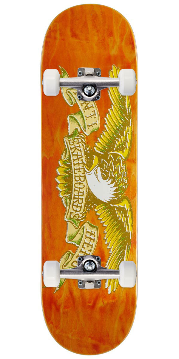 Anti-Hero Misregistered Eagle II Skateboard Complete - Assorted Stains - 8.75