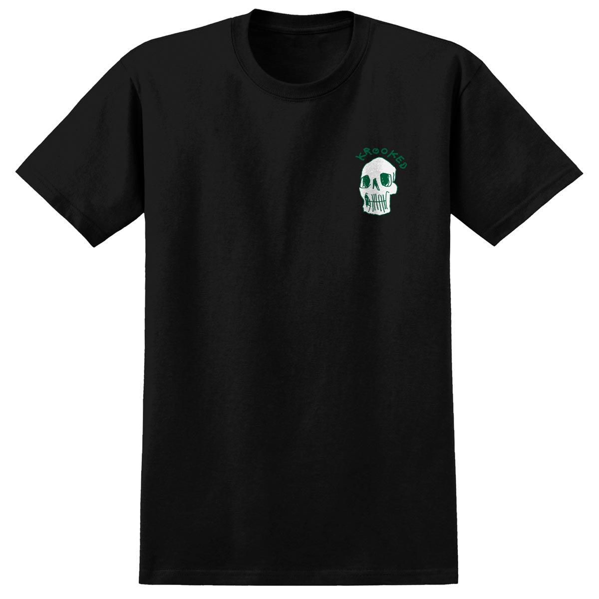 Krooked Kranium T-Shirt - Black image 1