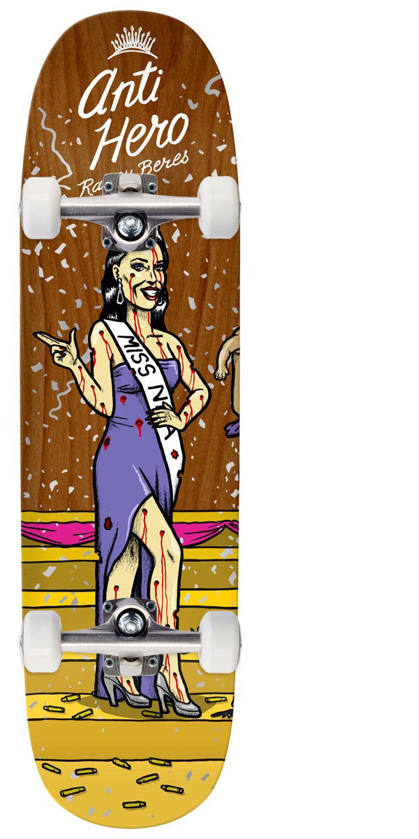 Anti-Hero Miss Corporate Greed Raney Skateboard Complete - 8.63