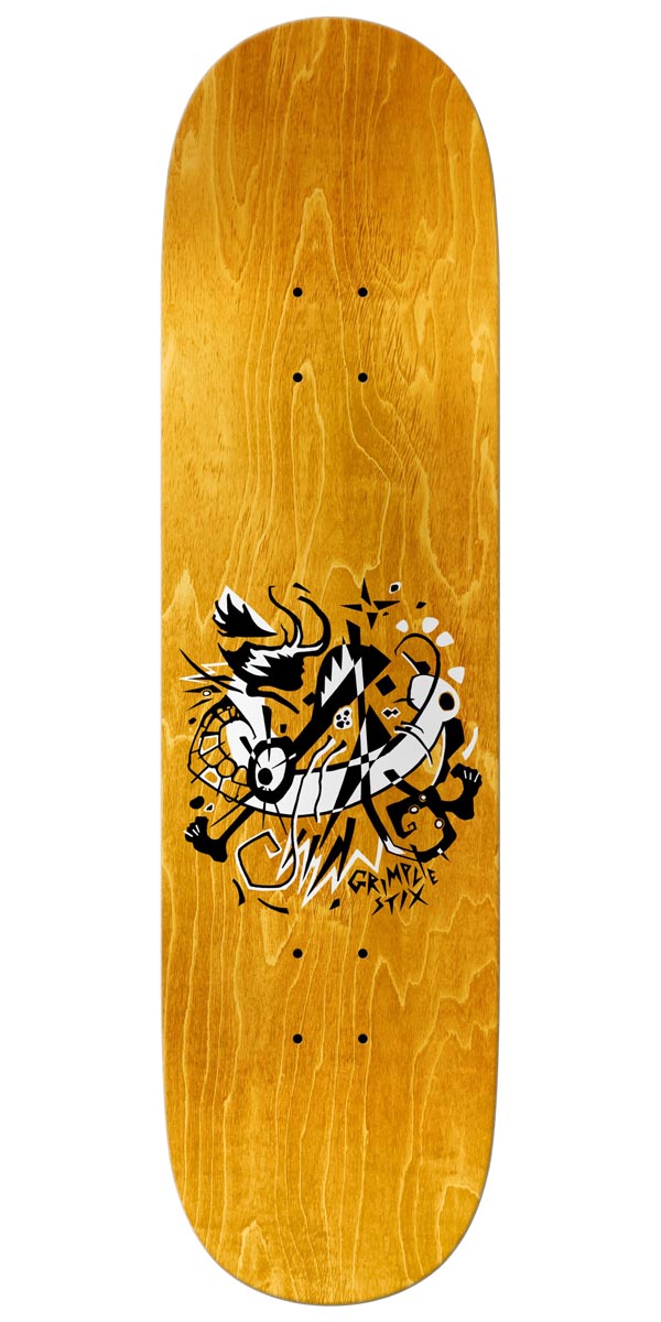 Anti-Hero Gerwer Grimplestix Fine Art Skateboard Complete - 8.38
