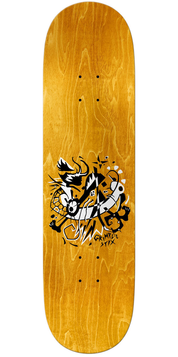Anti-Hero Hewitt Grimplestix Fine Art Skateboard Complete - 9.02