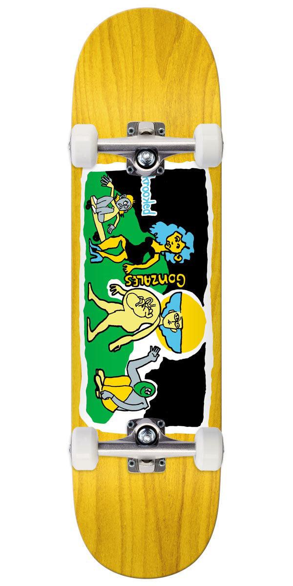 Krooked Gonz Stroll Skateboard Complete - 8.50