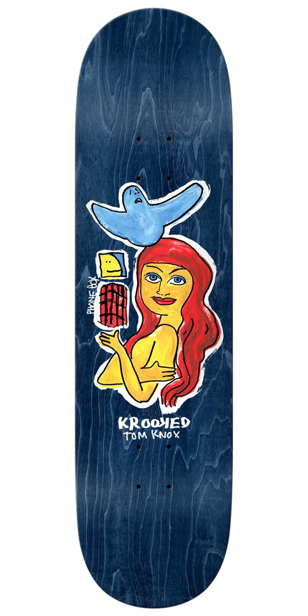 Krooked Knox Phone Box Tf Skateboard Deck - 8.25