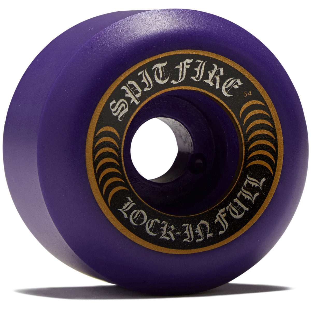 Spitfire F4 99 Lock-In Full Skateboard Wheels - Purple - 54mm image 1