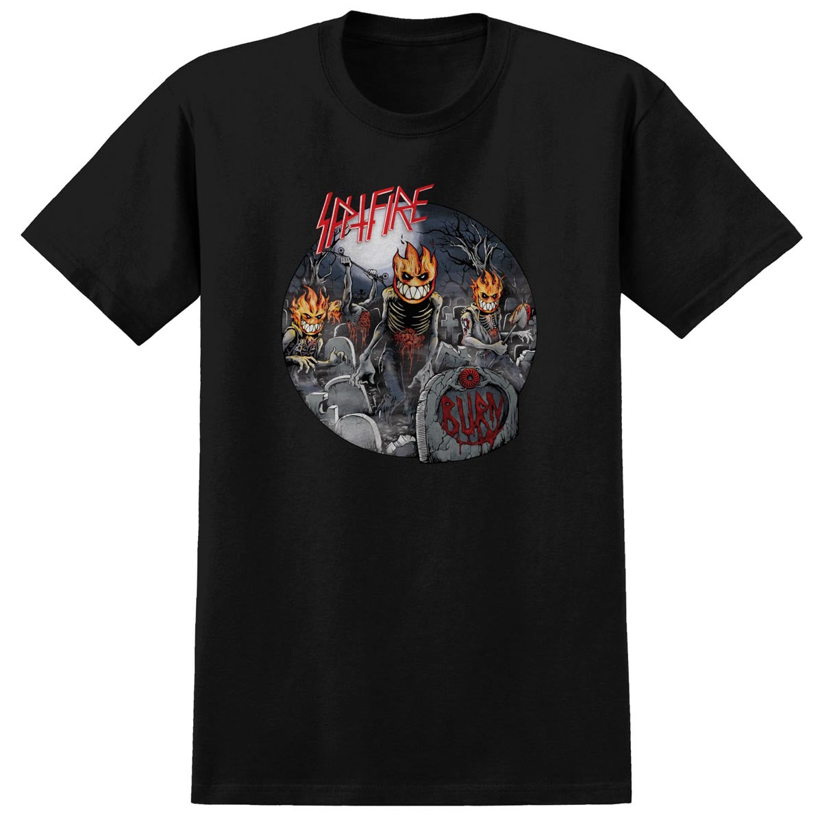 Spitfire Undead T-Shirt - Black image 1