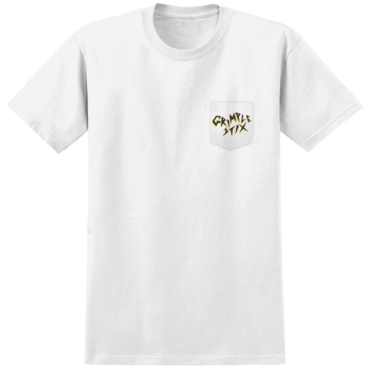 Anti-Hero Grimplestix Abstract Pocket T-Shirt - White image 2