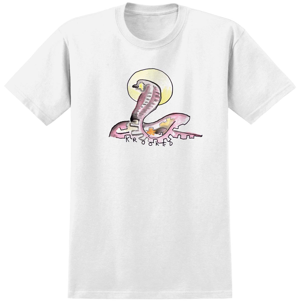 Krooked Snake T-Shirt - White image 1