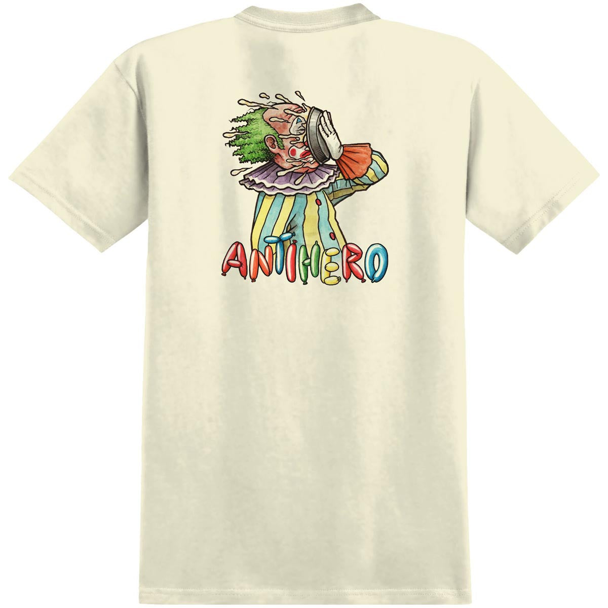 Anti-Hero Bozos T-Shirt - Cream image 1