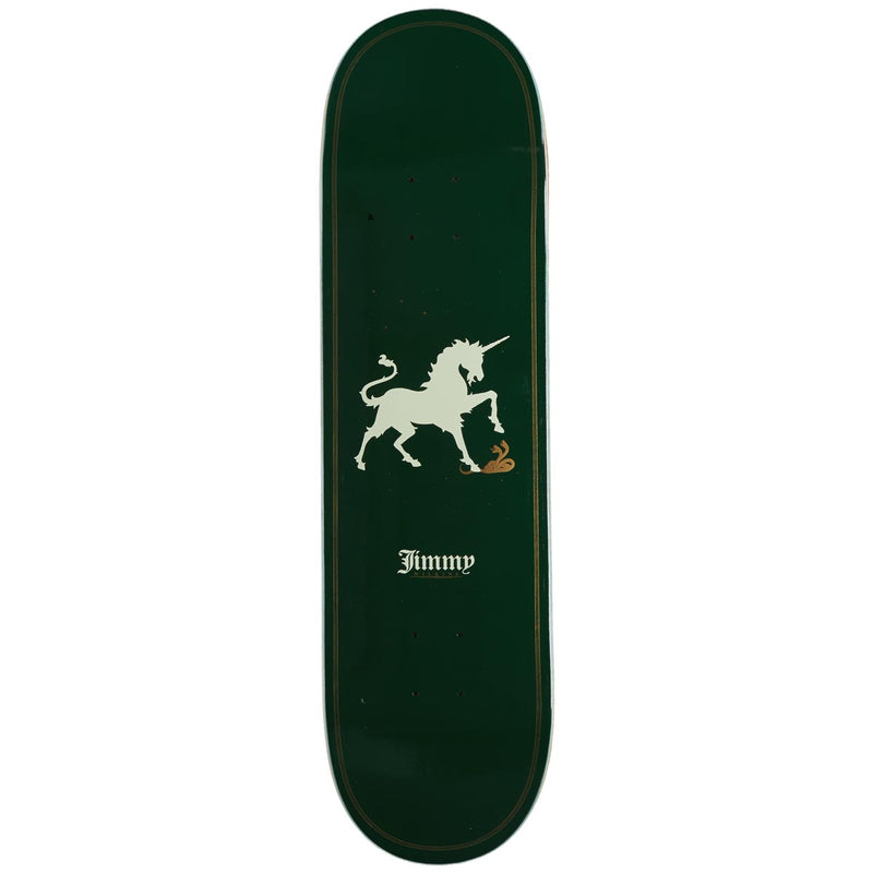 Real Wilkins Unicorn Skateboard Deck - Green - 8.38