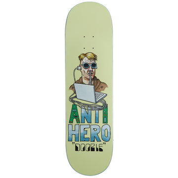 Anti-Hero Doobie Anti Intelligence Skateboard Deck - Cream - 8.75