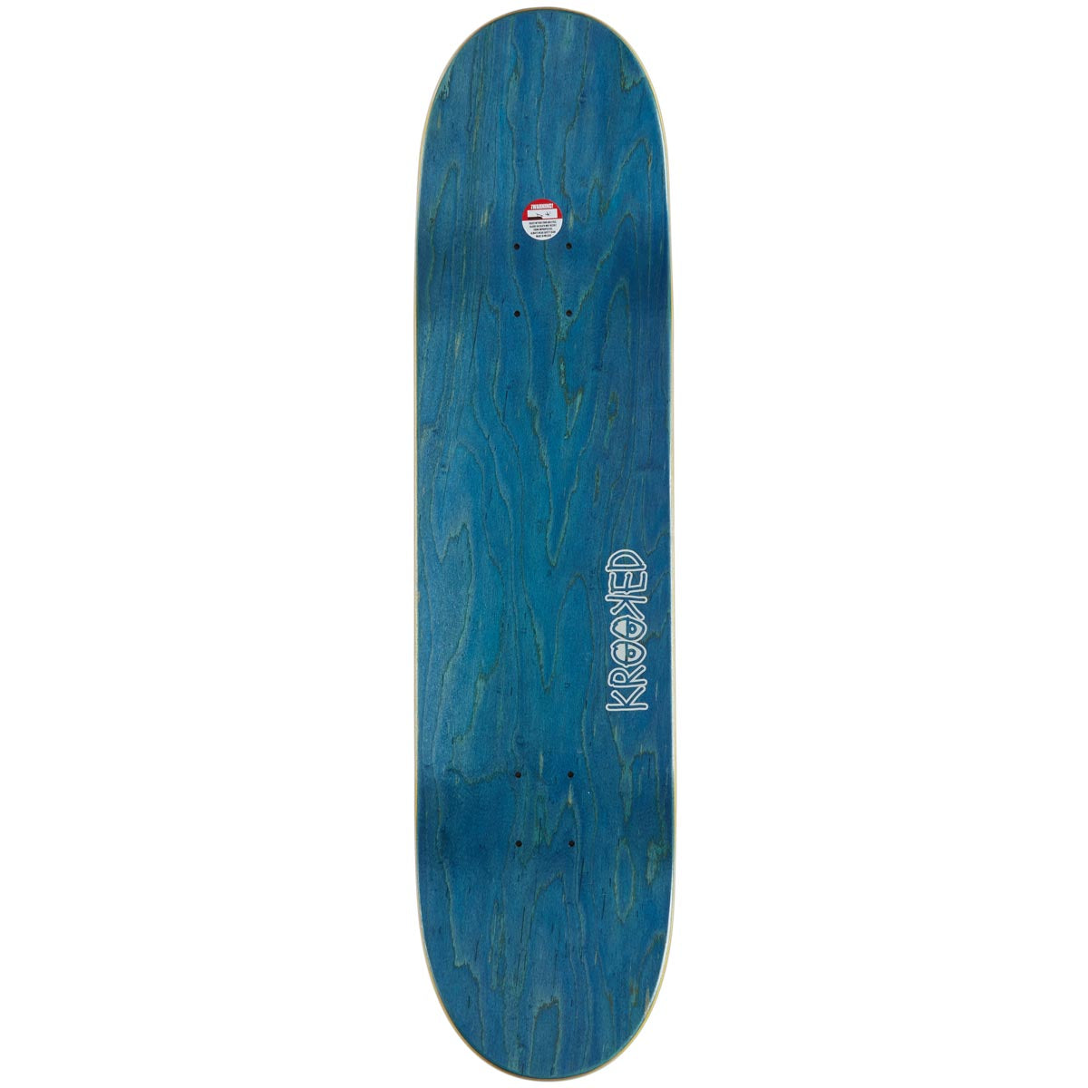 Krooked Cromer Grocery Smile Skateboard Complete - White - 8.06