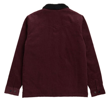 Krooked Skript Jacket - Burgundy