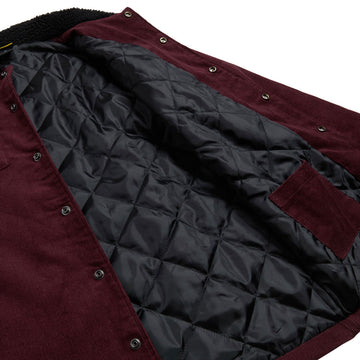 Krooked Skript Jacket - Burgundy