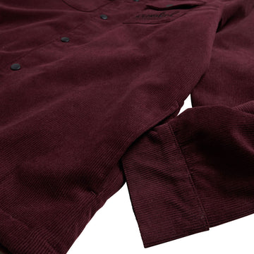 Krooked Skript Jacket - Burgundy