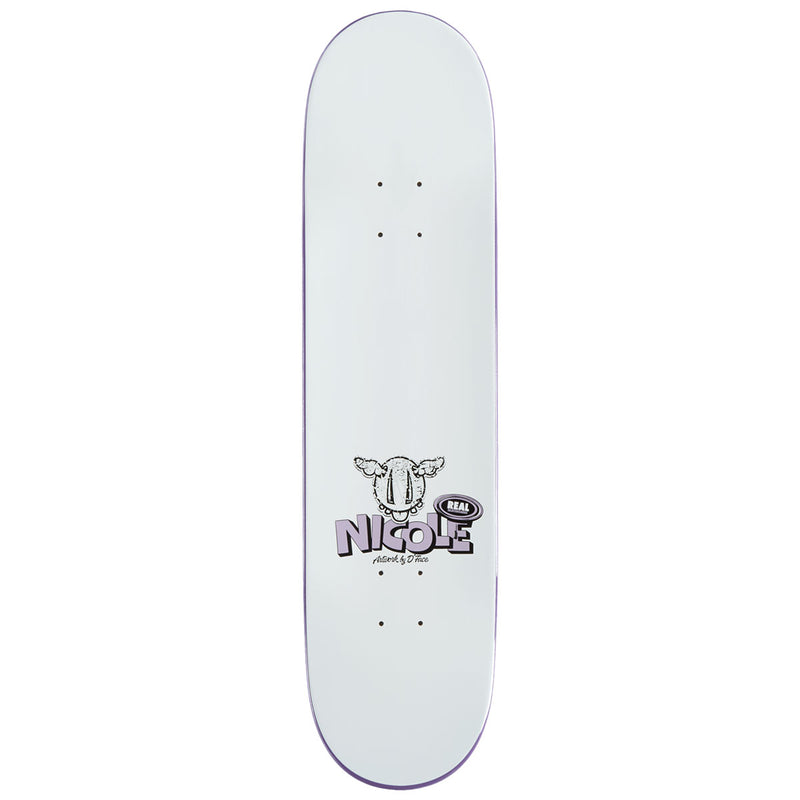 Real x D*Face Nicole Full SE Skateboard Deck - 8.06