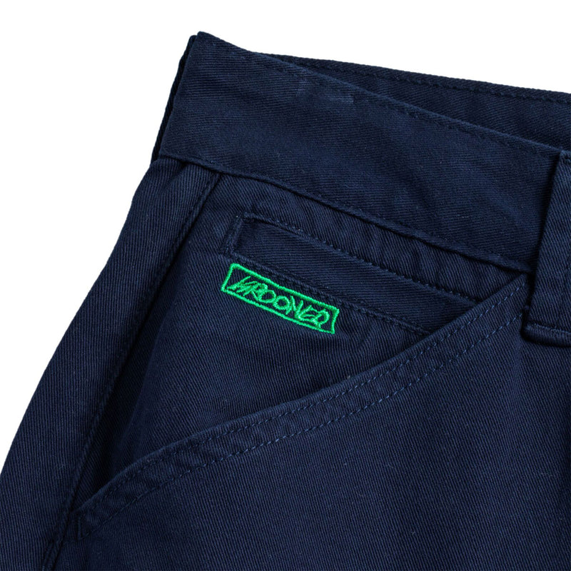 Krooked Eyes Twill Pants - Navy/Green