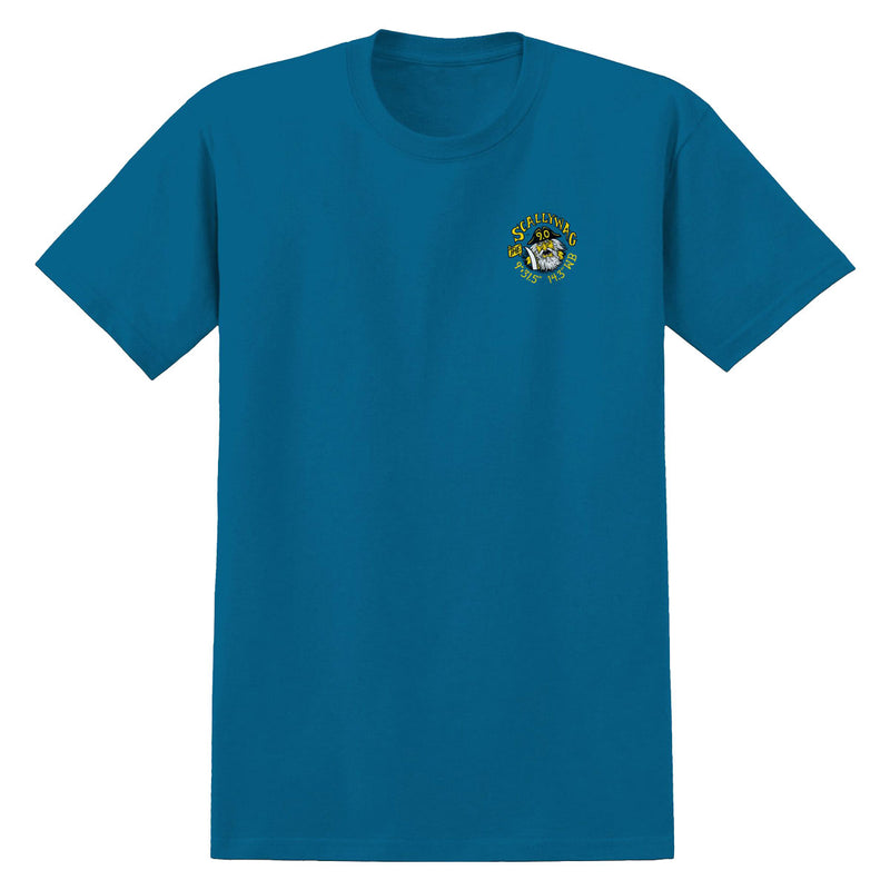 Anti-Hero Scallywag T-Shirt - Sea Blue