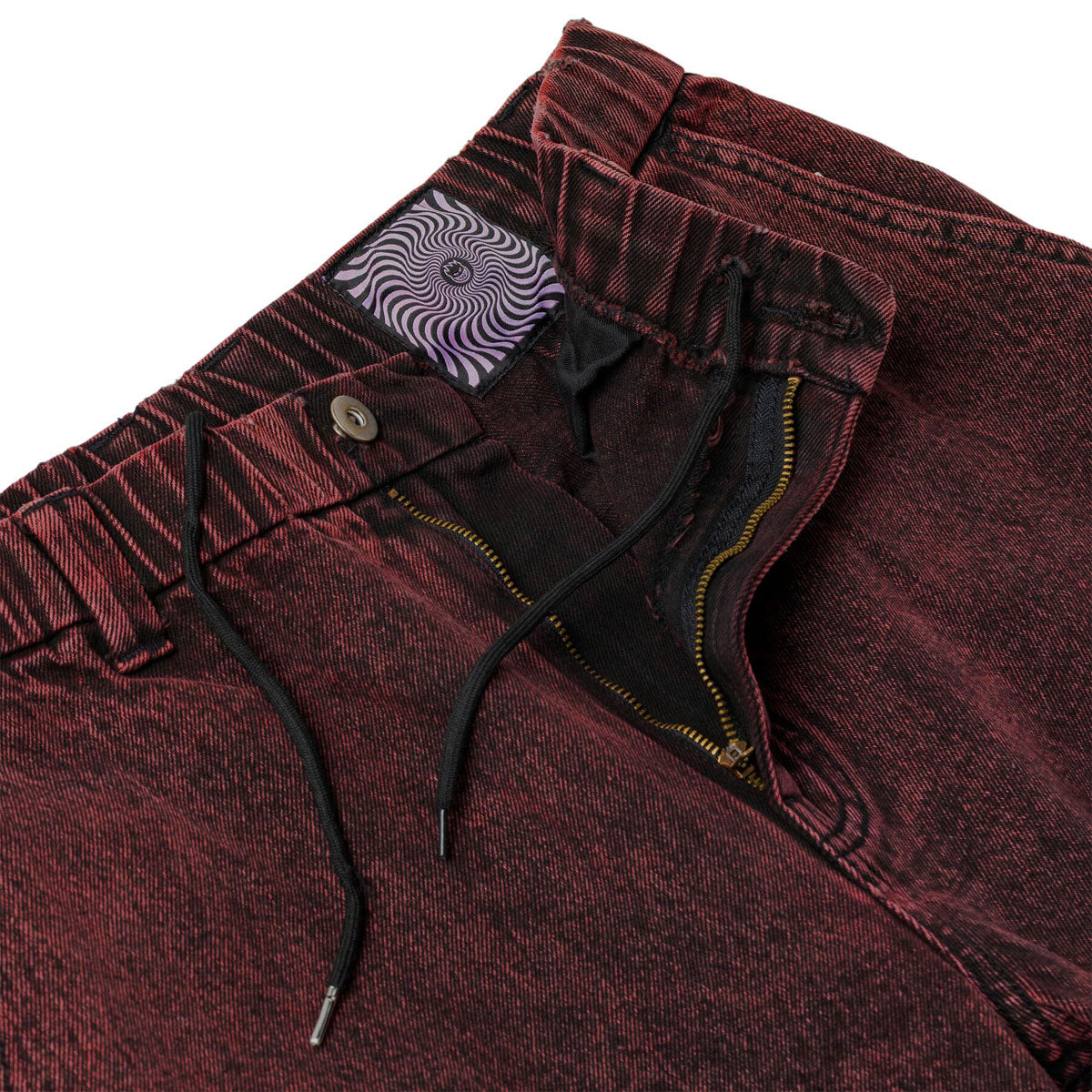 Spitfire Eternal Denim Pants - Red Overdye image 4