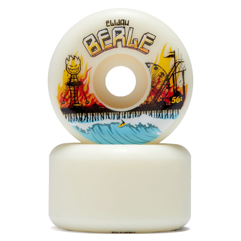 Spitfire F4 99d OG Classic Elijah Berle Heatwave Skateboard Wheels - Natural - 56mm