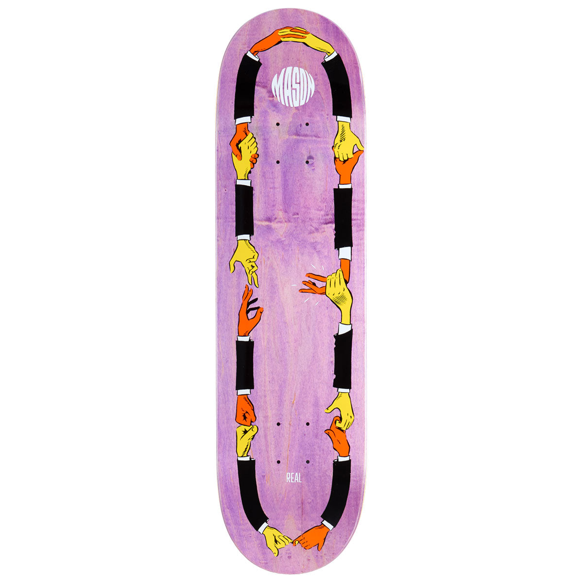 Real Mason Shakes Skateboard Deck - 8.38