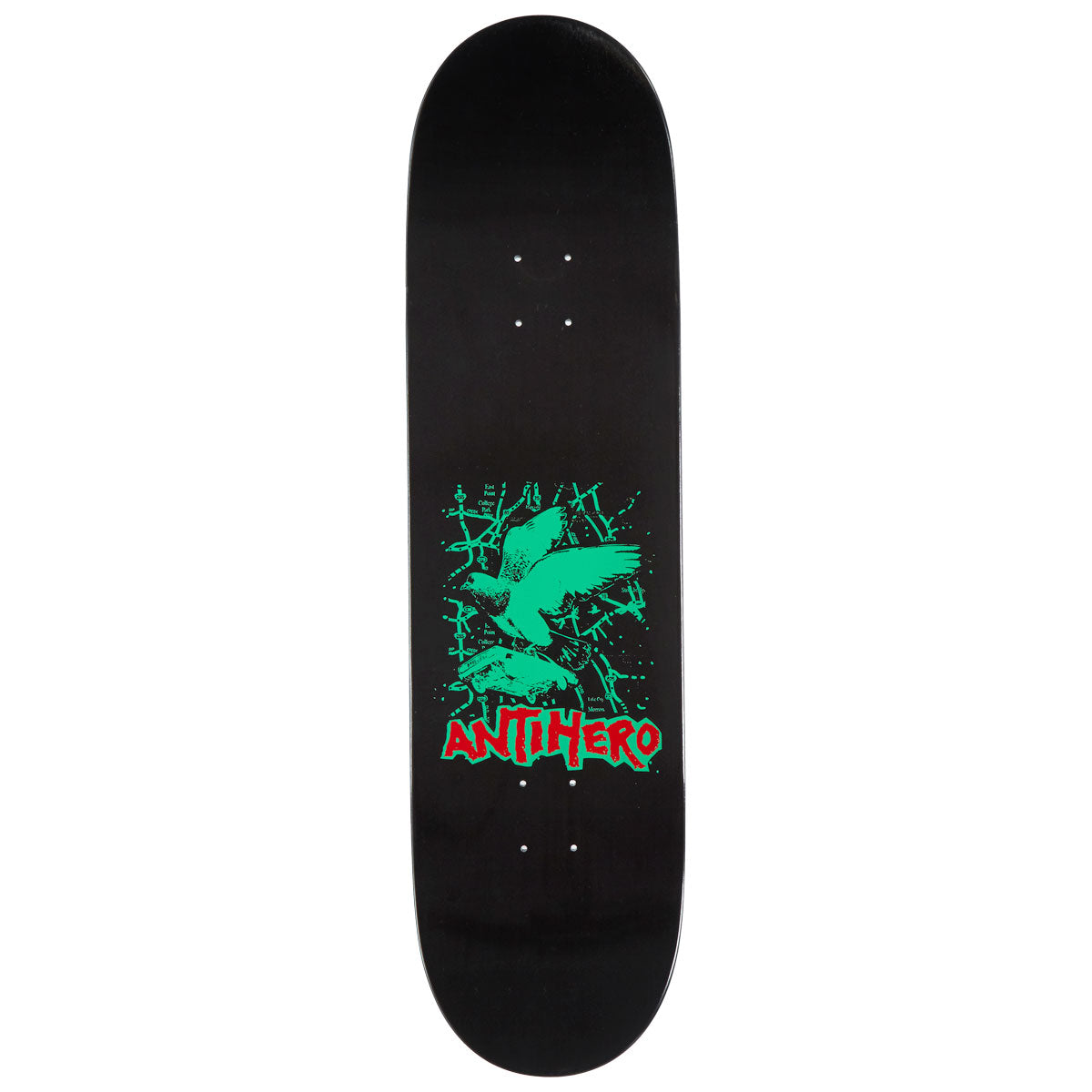 Anti-Hero Grant Repossessed XL Skateboard Deck - Black - 9.00