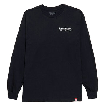 Spitfire Batwing Classic Long Sleeve T-Shirt - Black/White