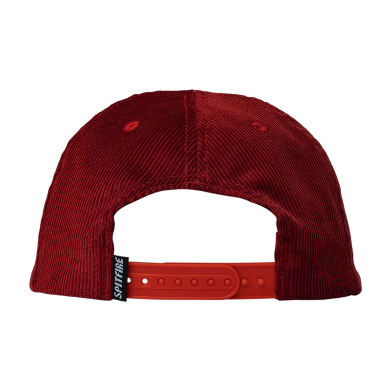 Spitfire Bighead Hat - Dark Red/Black