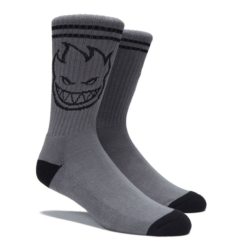 Spitfire Bighead Socks - Charcoal/Black