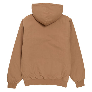 Anti-Hero Basic Eagle Ripstop Hooded Jacket - Brown