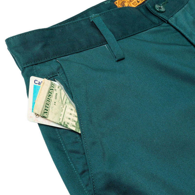Anti-Hero Hecho Por Skate Shorts - Dark Green