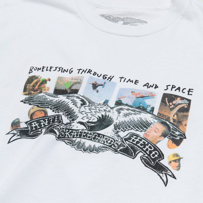 Anti-Hero Boneless In Space T-Shirt - White/Photo