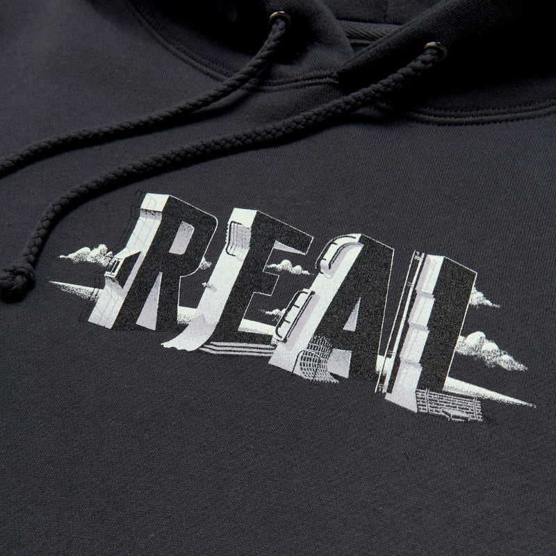 Real Spots Hoodie - Asphalt/Multi