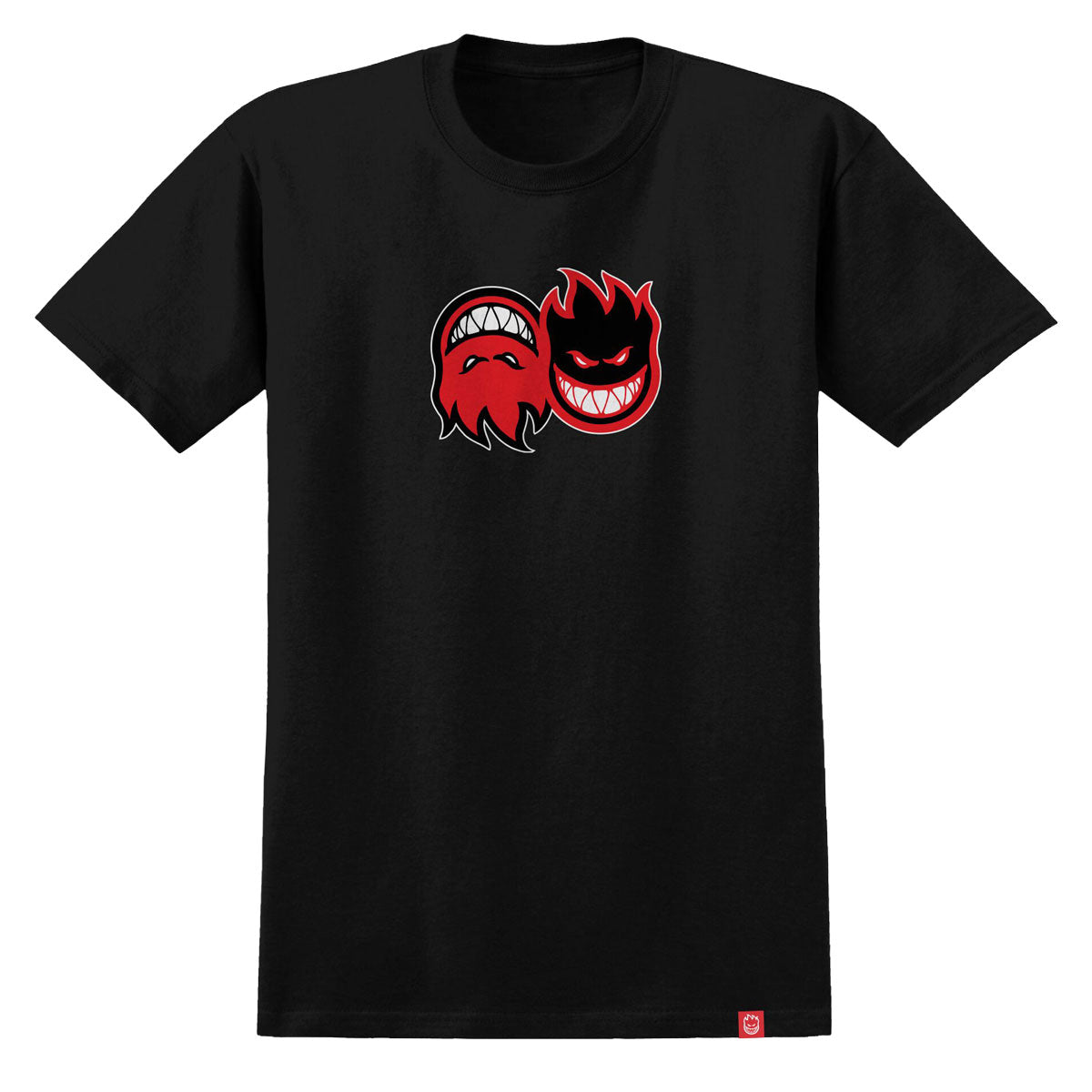 Spitfire Youth Eternal Fill T-Shirt - Black/Red/Black/White image 1