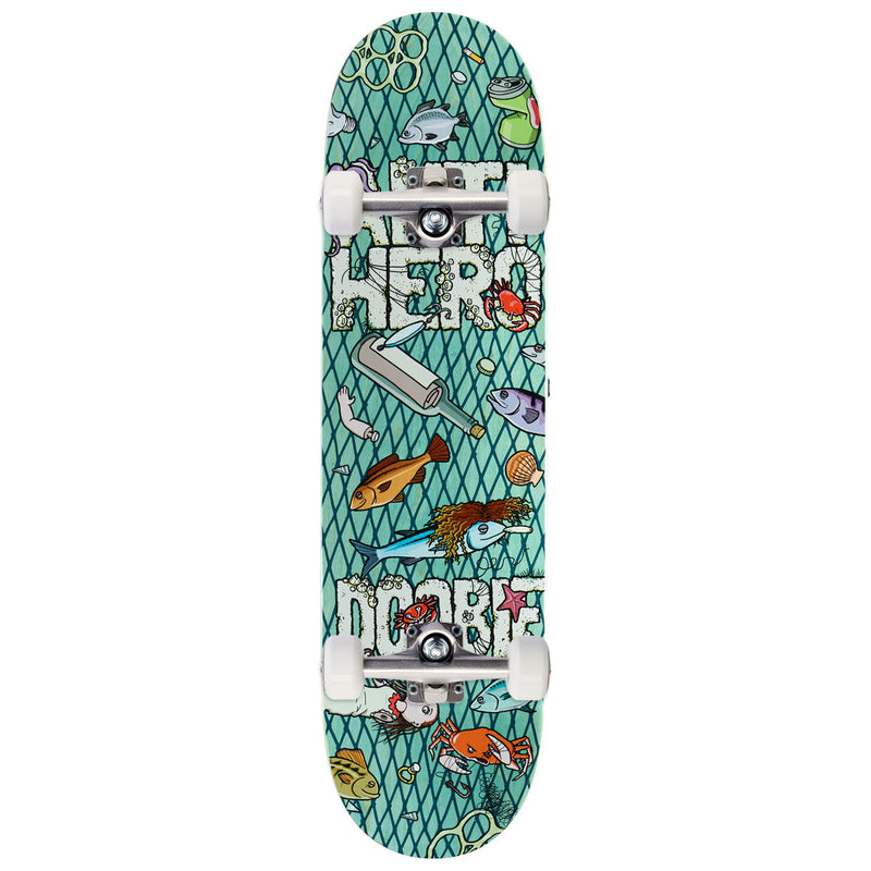 Anti-Hero Doobie Catch Of The Day Skateboard Complete - Blue - 8.50