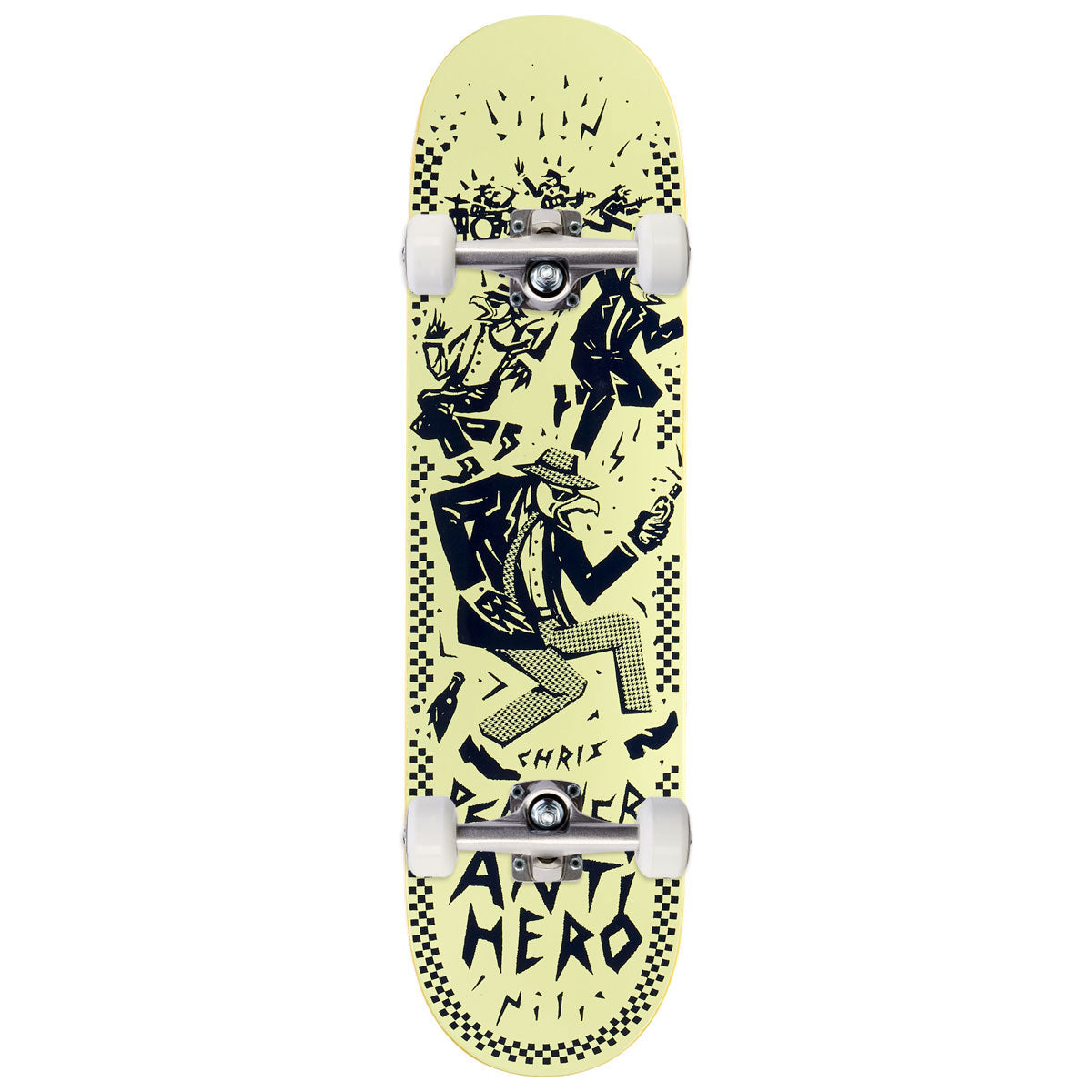 Anti-Hero Pfanner Ruder Bwoys Skateboard Complete - 8.25