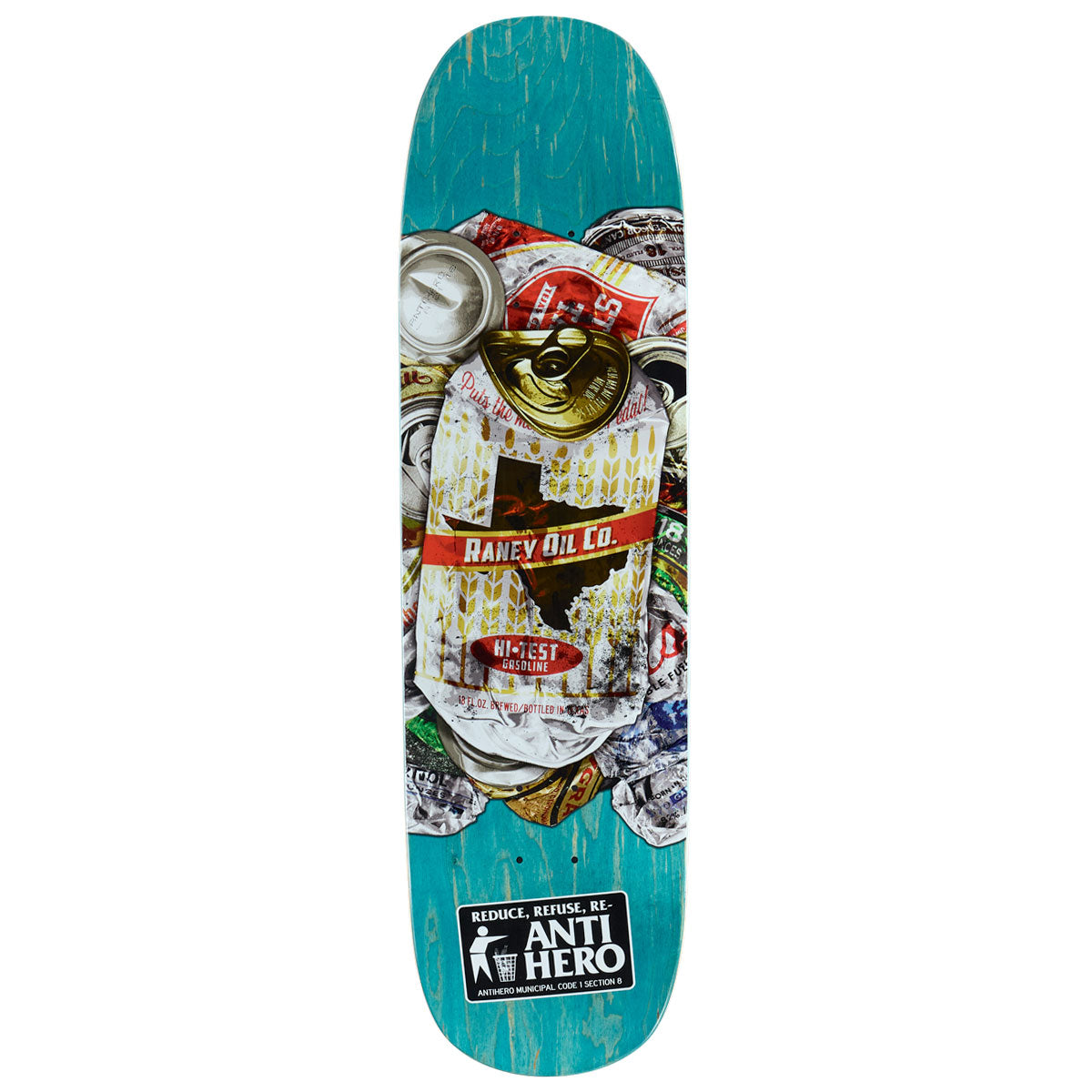 Anti-Hero Raney Refuse Skateboard Deck - 8.63